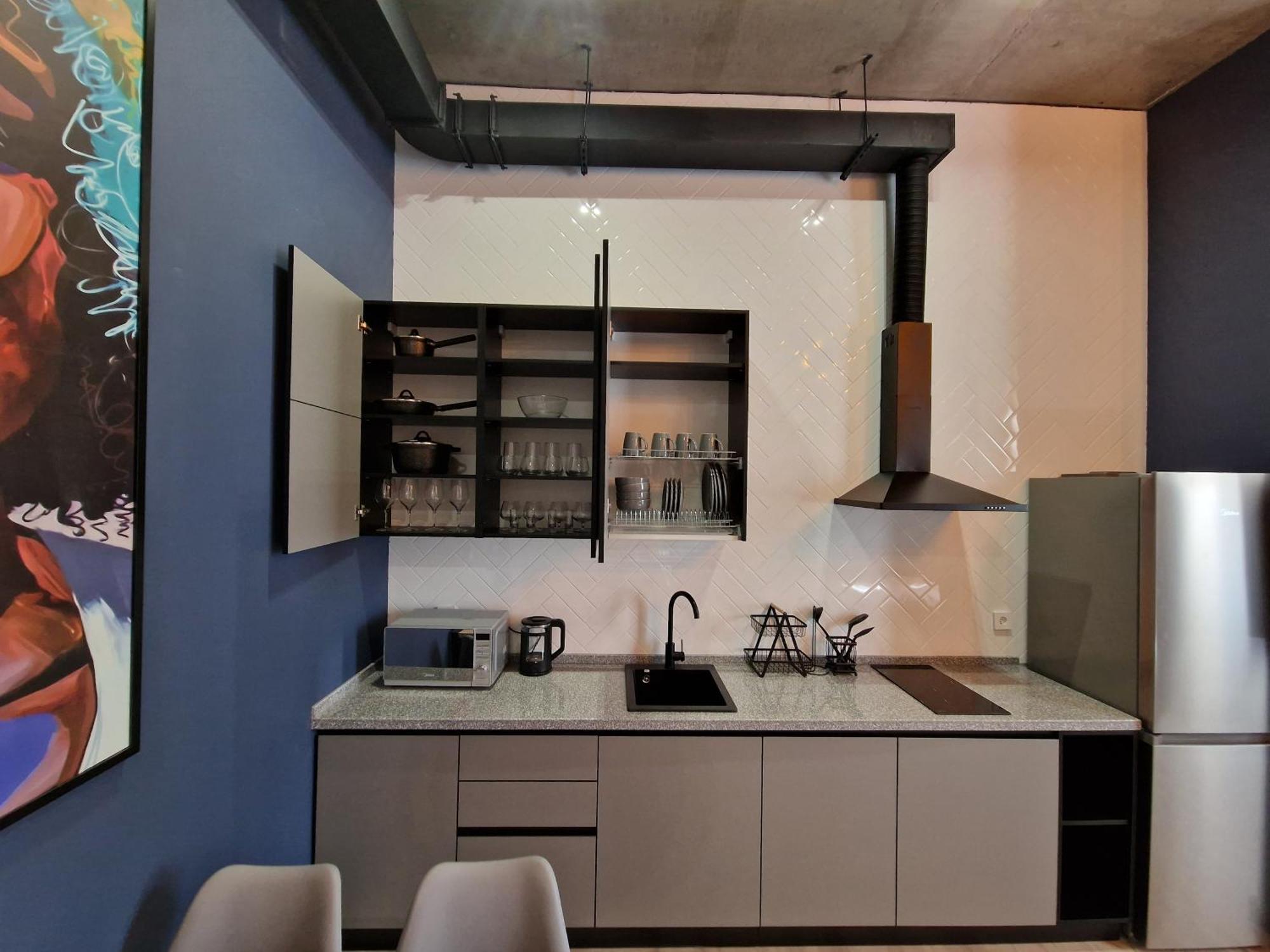 Apart Hotel Loft Almaty Esterno foto